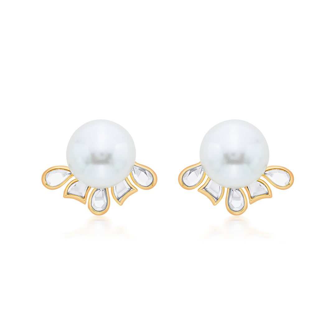 Amara Pearl Flower Earrings