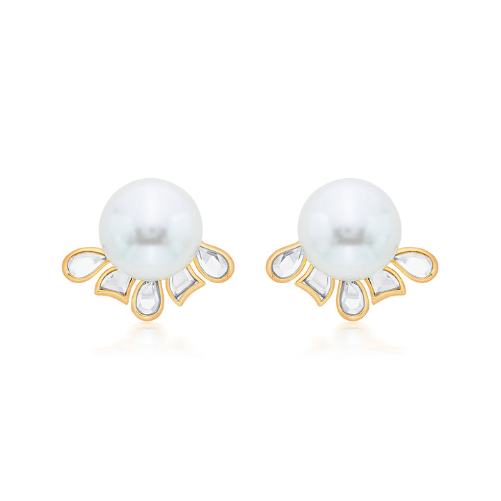 Amara Pearl Flower Earrings