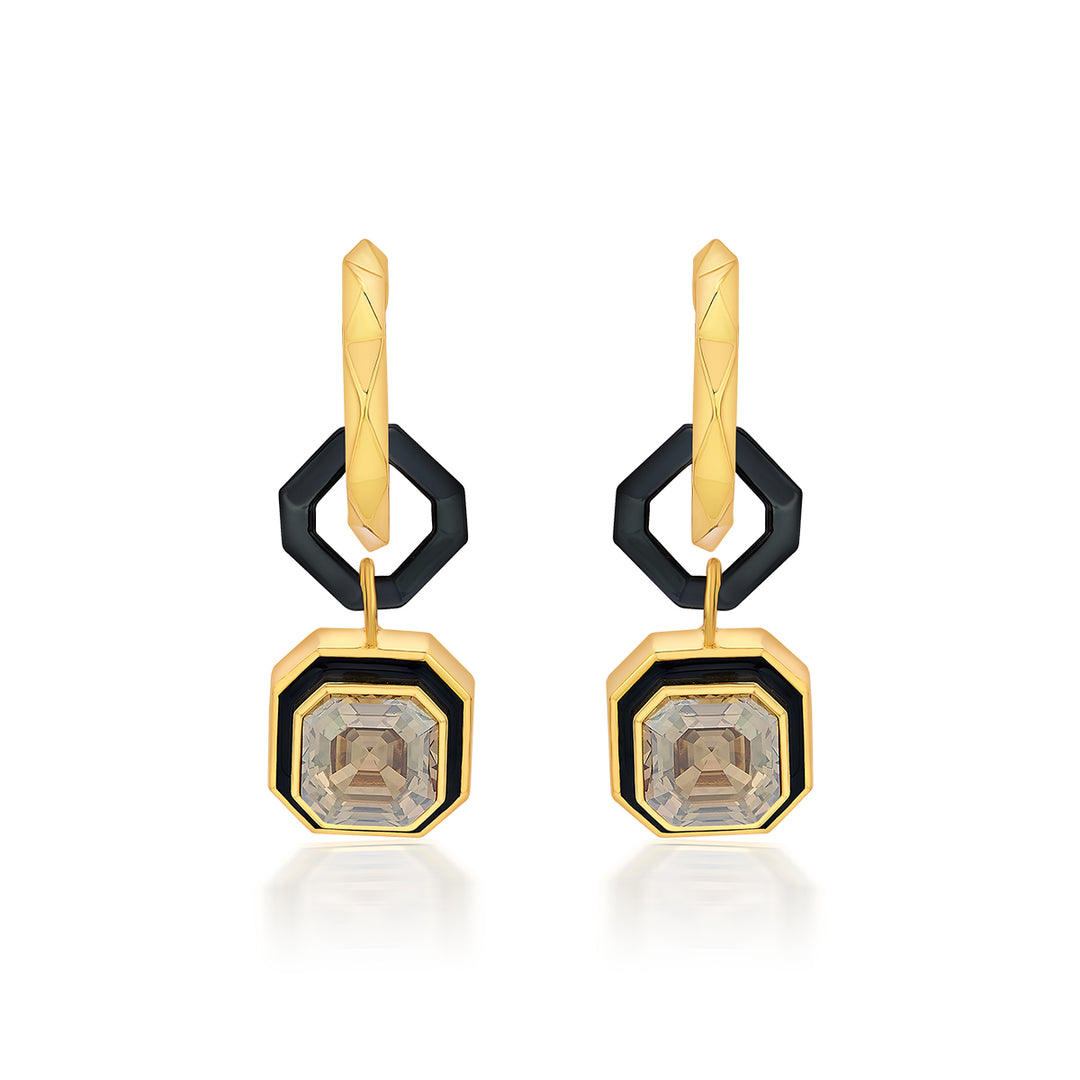 Bling Link Crystal Huggies