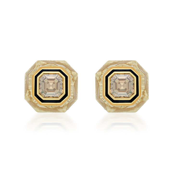Bling Infinity Cut Crystal Studs