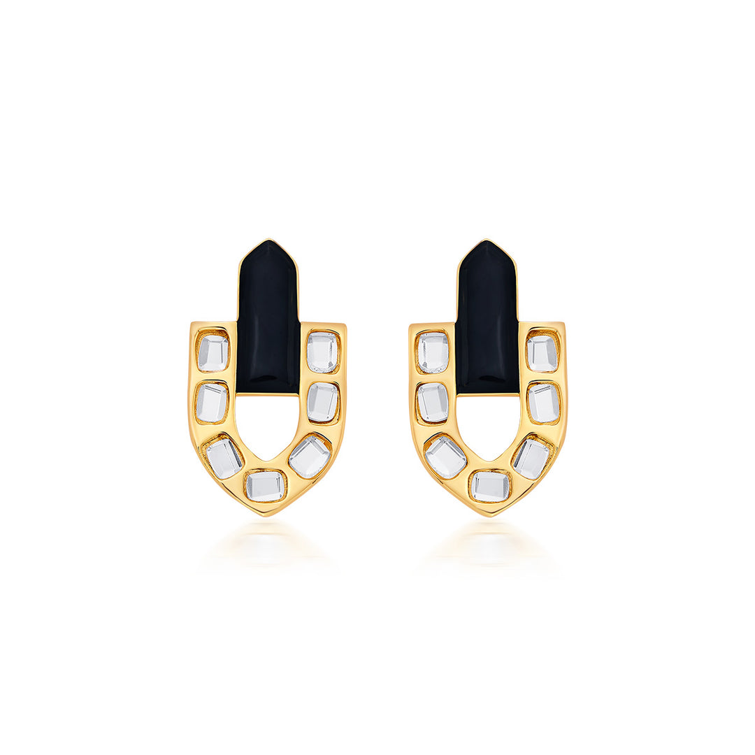 Just Jamiti Art Deco Earrings