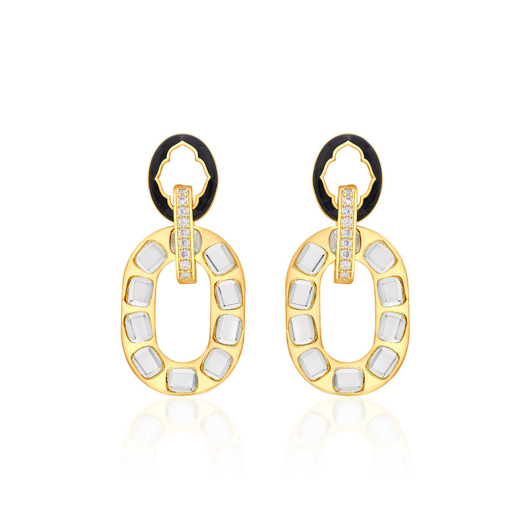 Sliving Drop Earrings