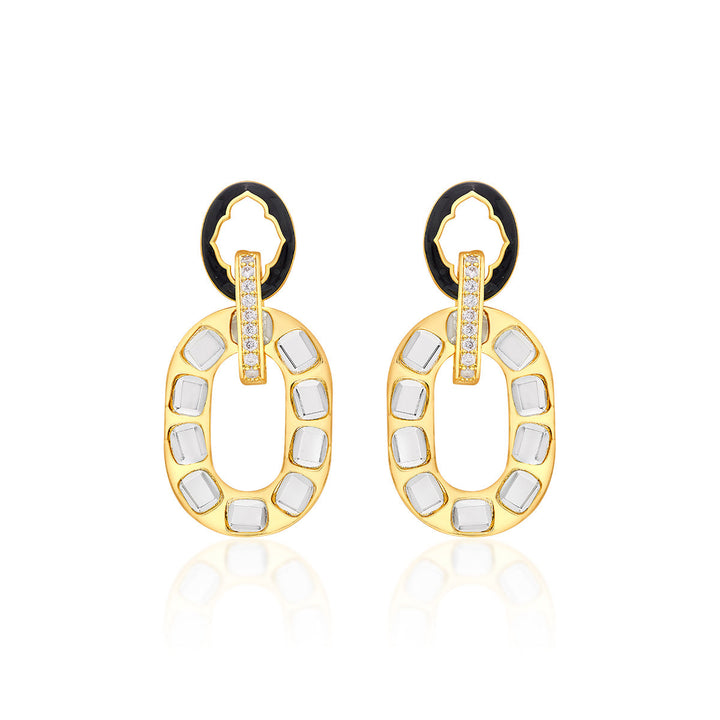 Sliving Drop Earrings