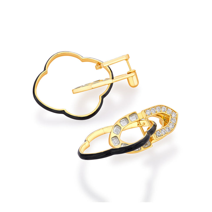 Sliving Arabesque Earrings - Isharya | Modern Indian Jewelry