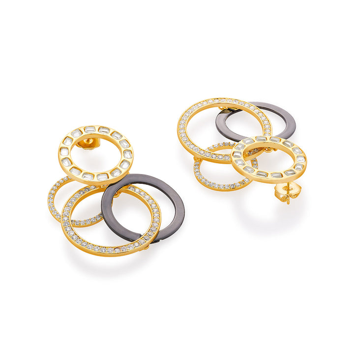 Stan Multi Circle Earrings