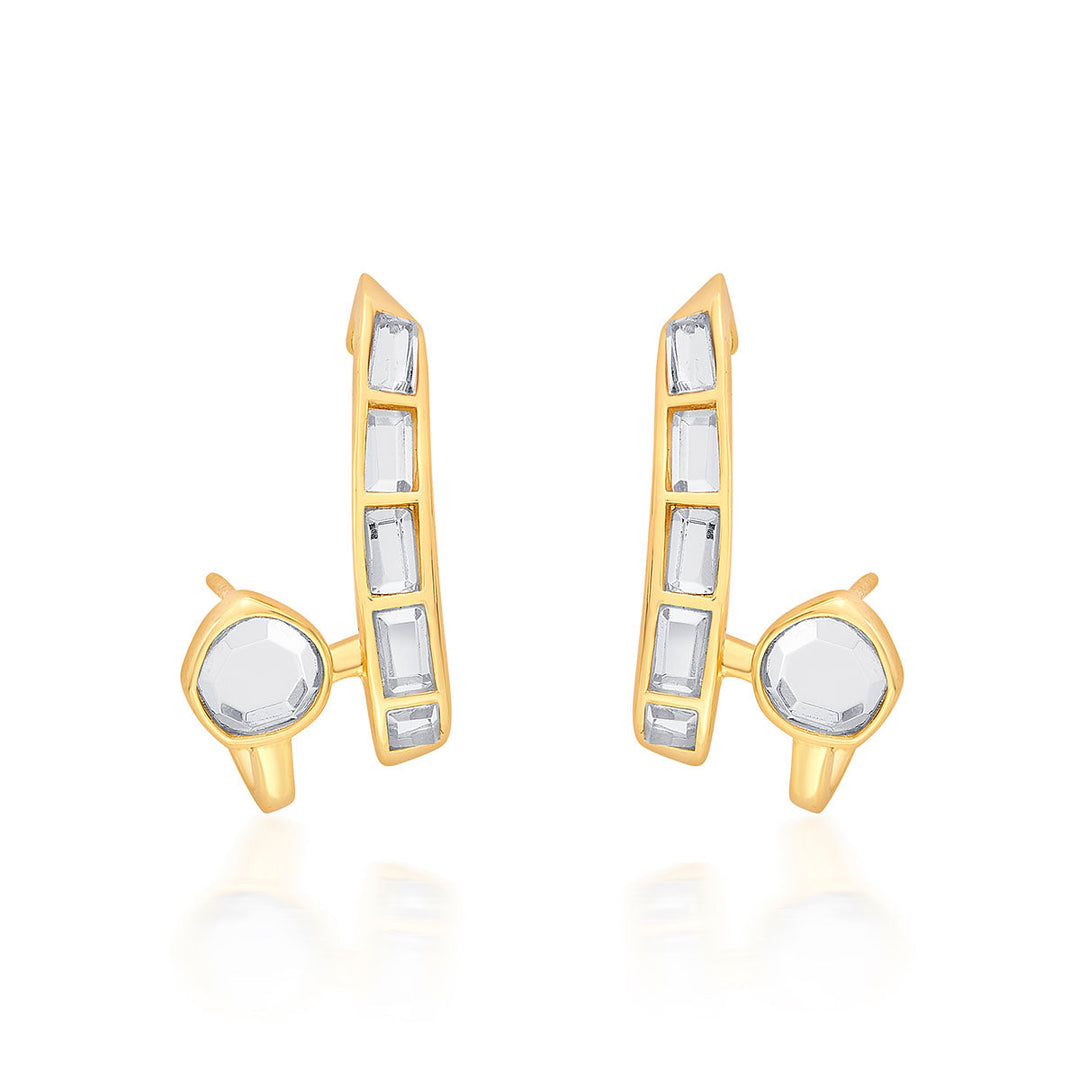 Flash Mirror Climb Ear Cuffs