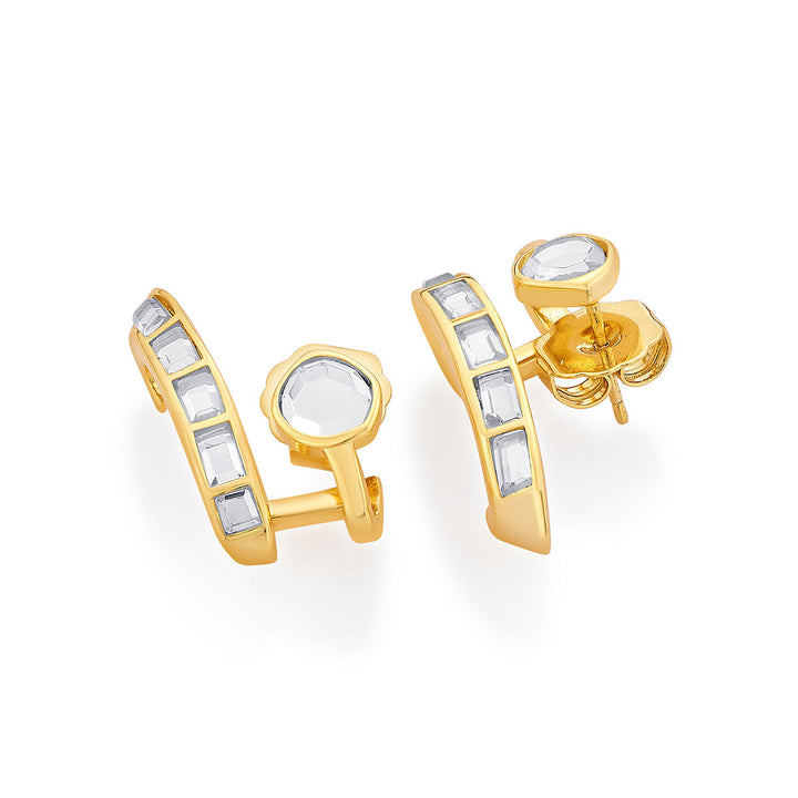 Flash Mirror Climb Ear Cuffs