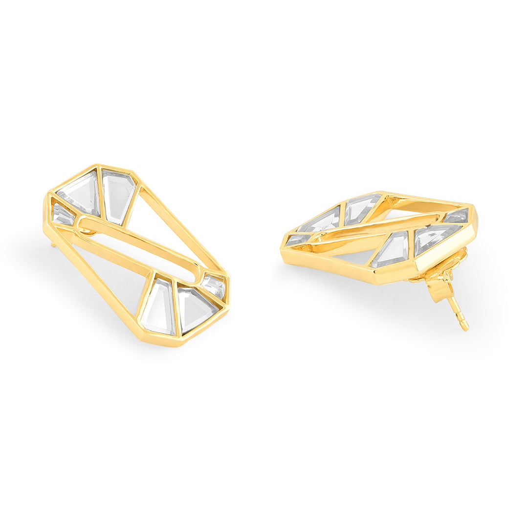 Lumen Quad Mirror Earrings