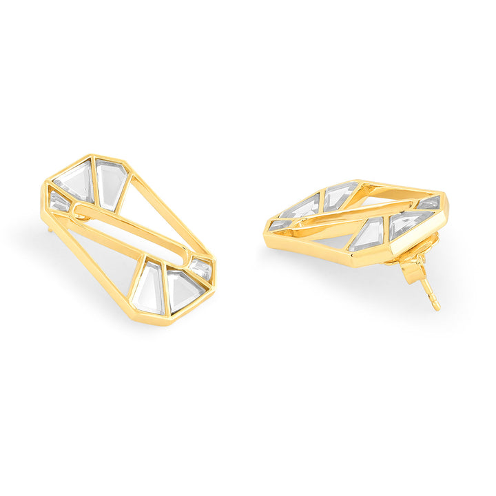 Lumen Quad Mirror Earrings