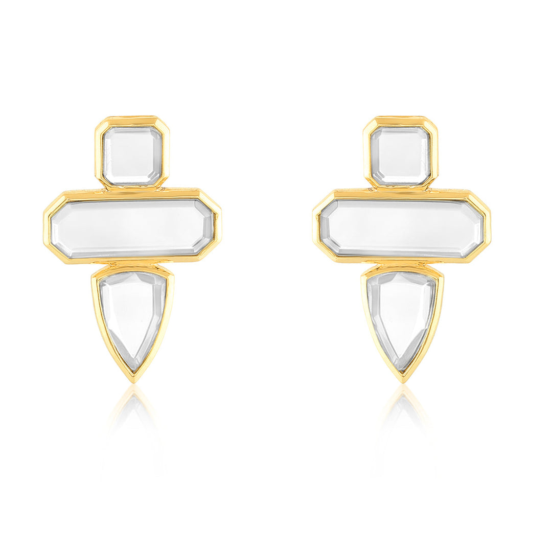 Lumen Trio Mirror Earrings