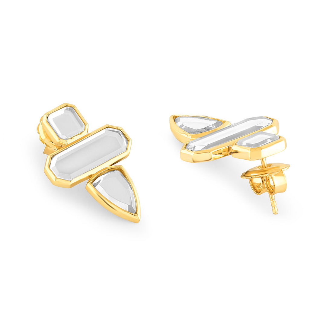 Lumen Trio Mirror Earrings