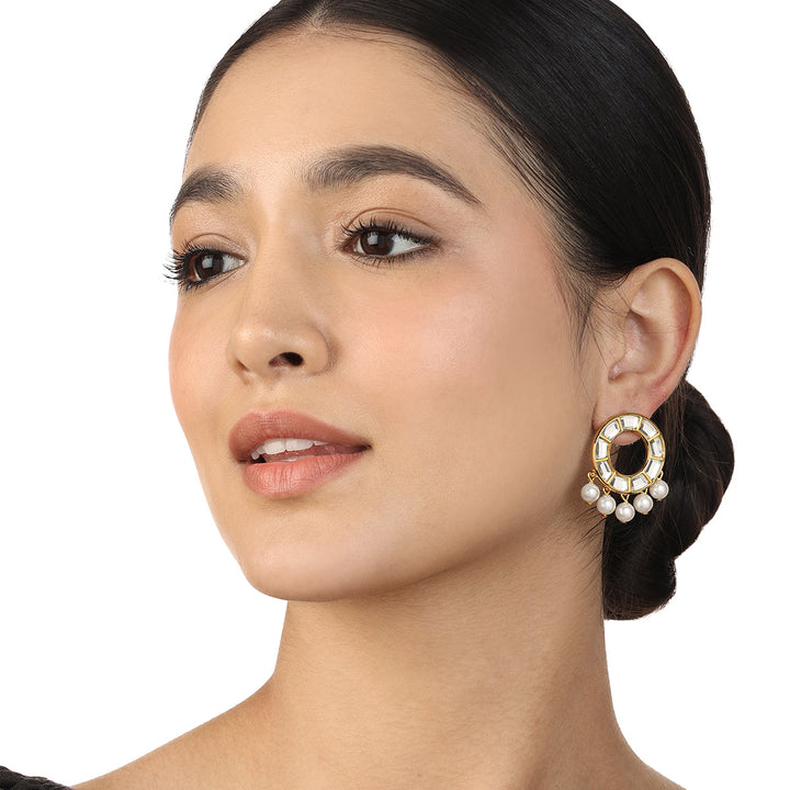 Perla Chandbali Earrings