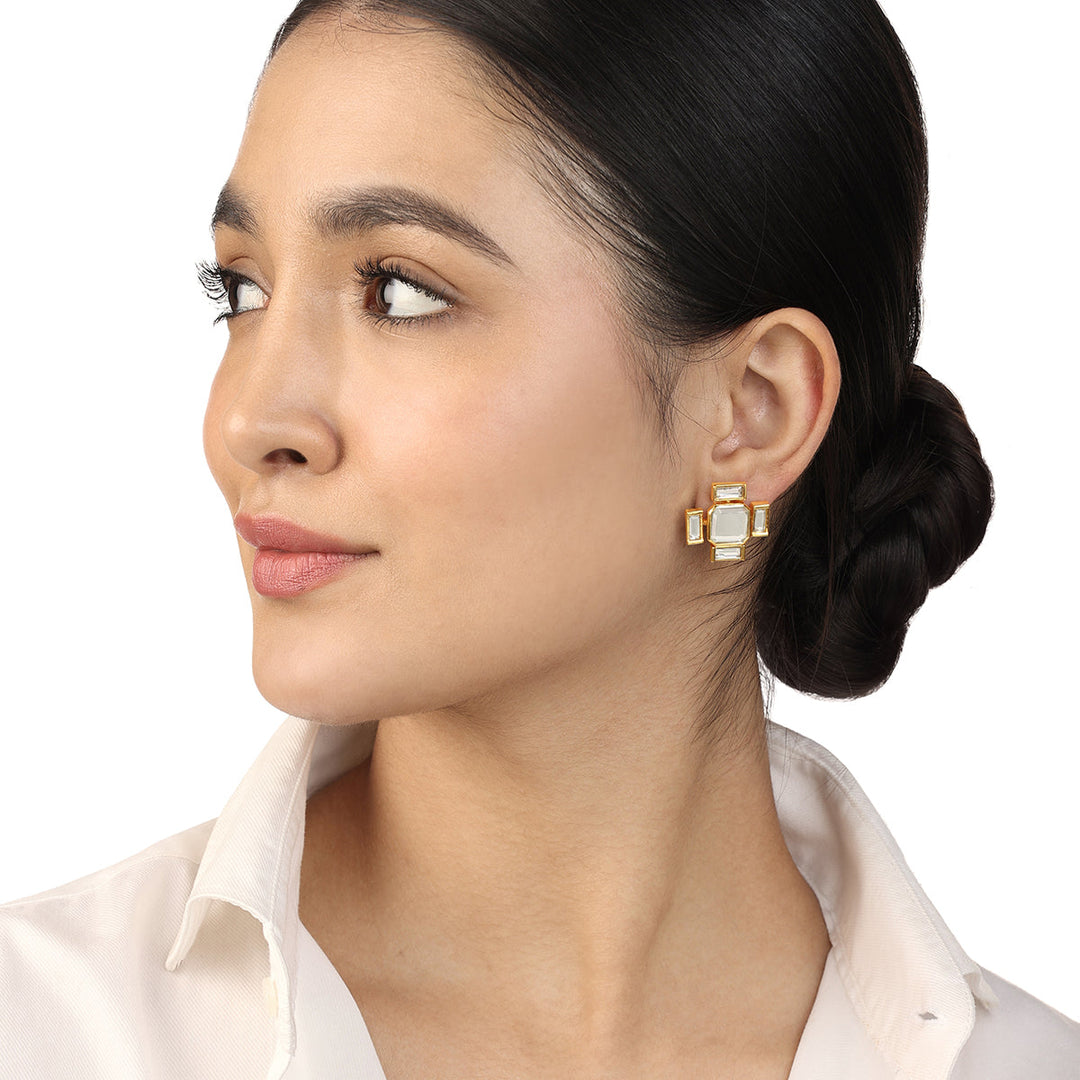 Lumen Square Earrings