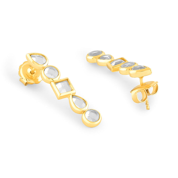 Lumen Mirror Line Earrings