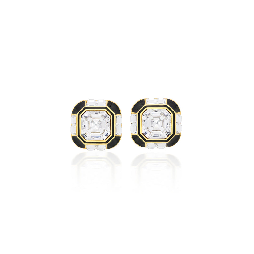 Optical Oversized Crystal Studs