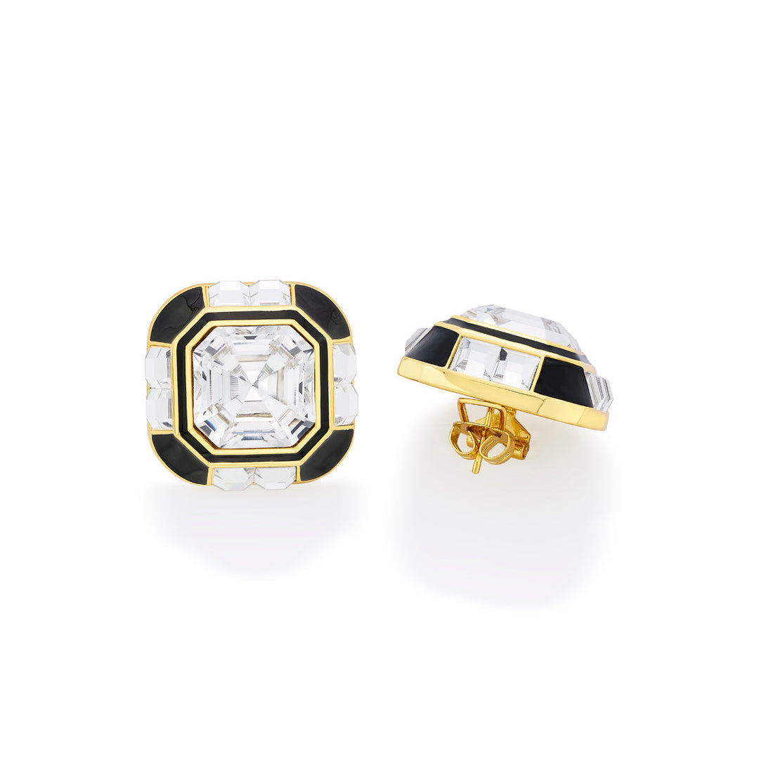 Optical Oversized Crystal Studs