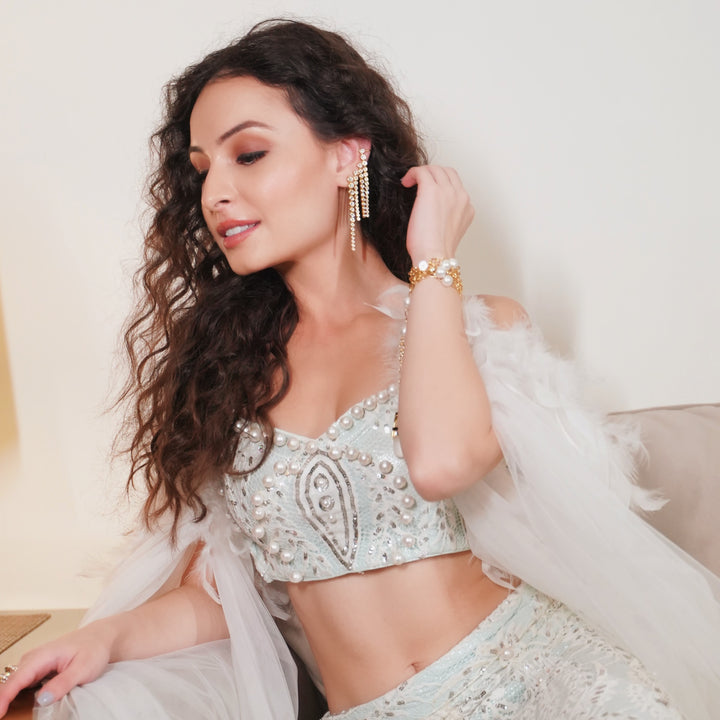 Ada CZ Cocktail Earrings