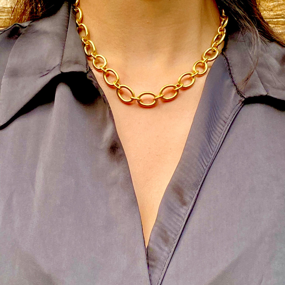 Amara Two-Way Mirror Choker & Belt