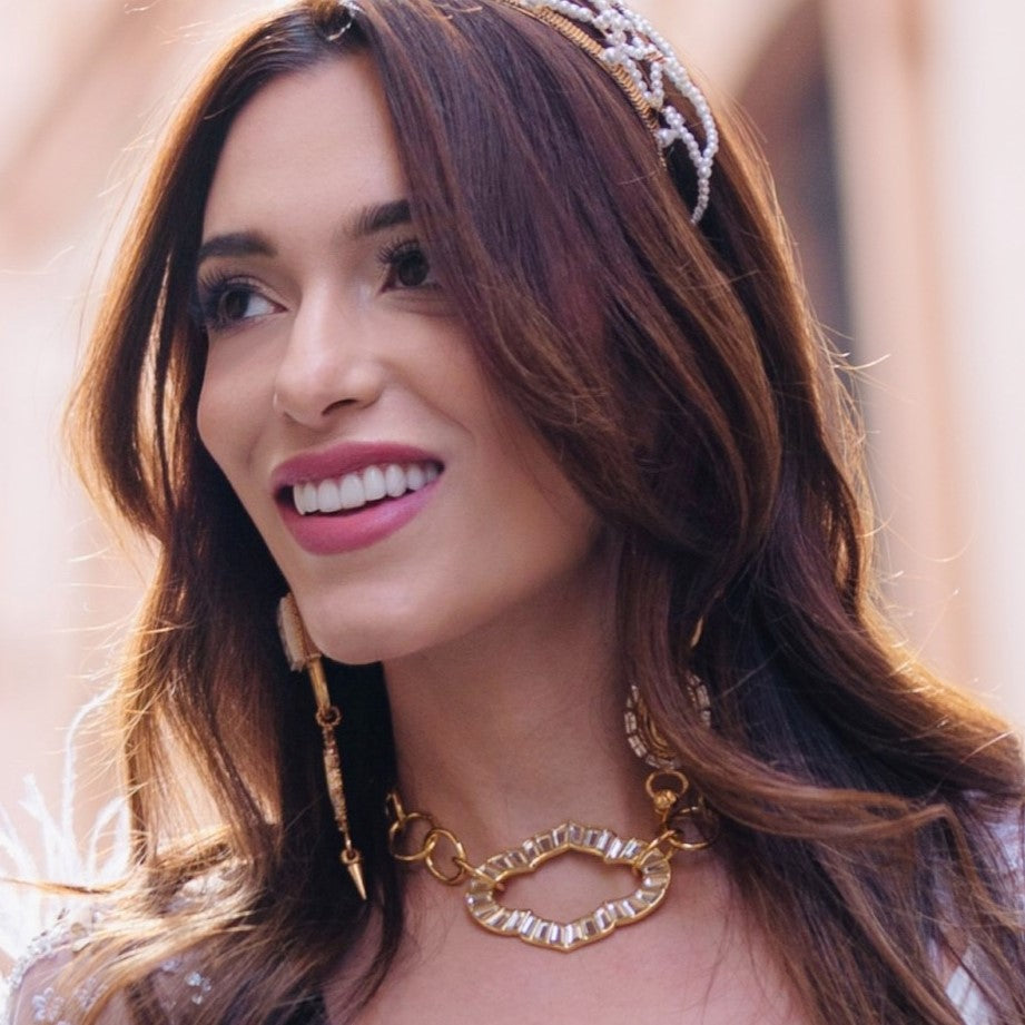 Maltilda Statement Chain Necklace - Isharya | Modern Indian Jewelry