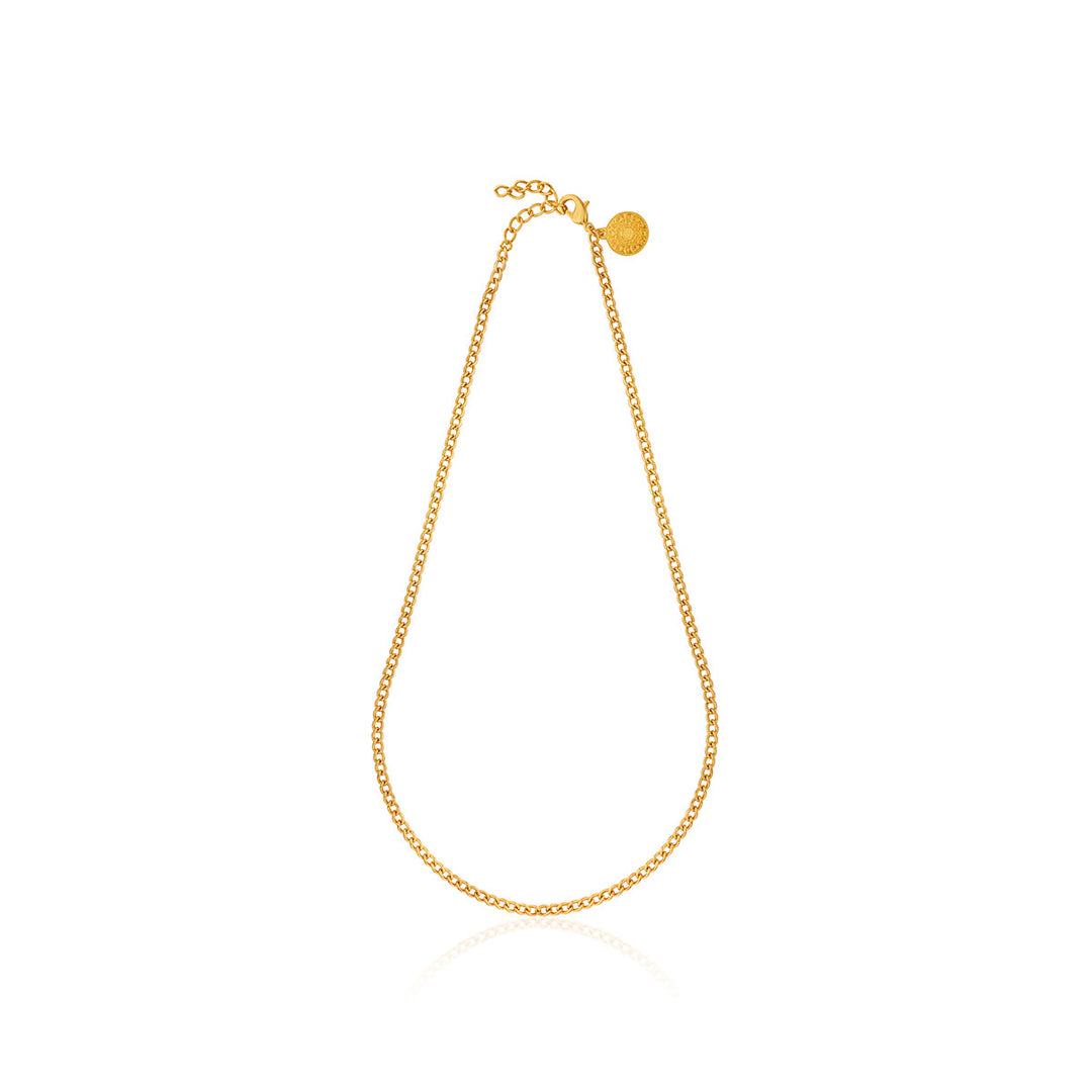 Elements Slim Link Necklace - Isharya | Modern Indian Jewelry