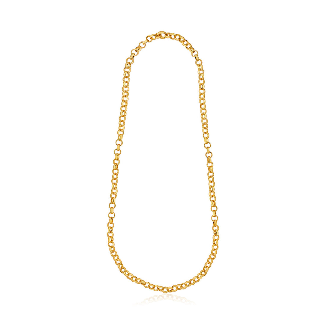 Elements Long Link Necklace - Isharya | Modern Indian Jewelry