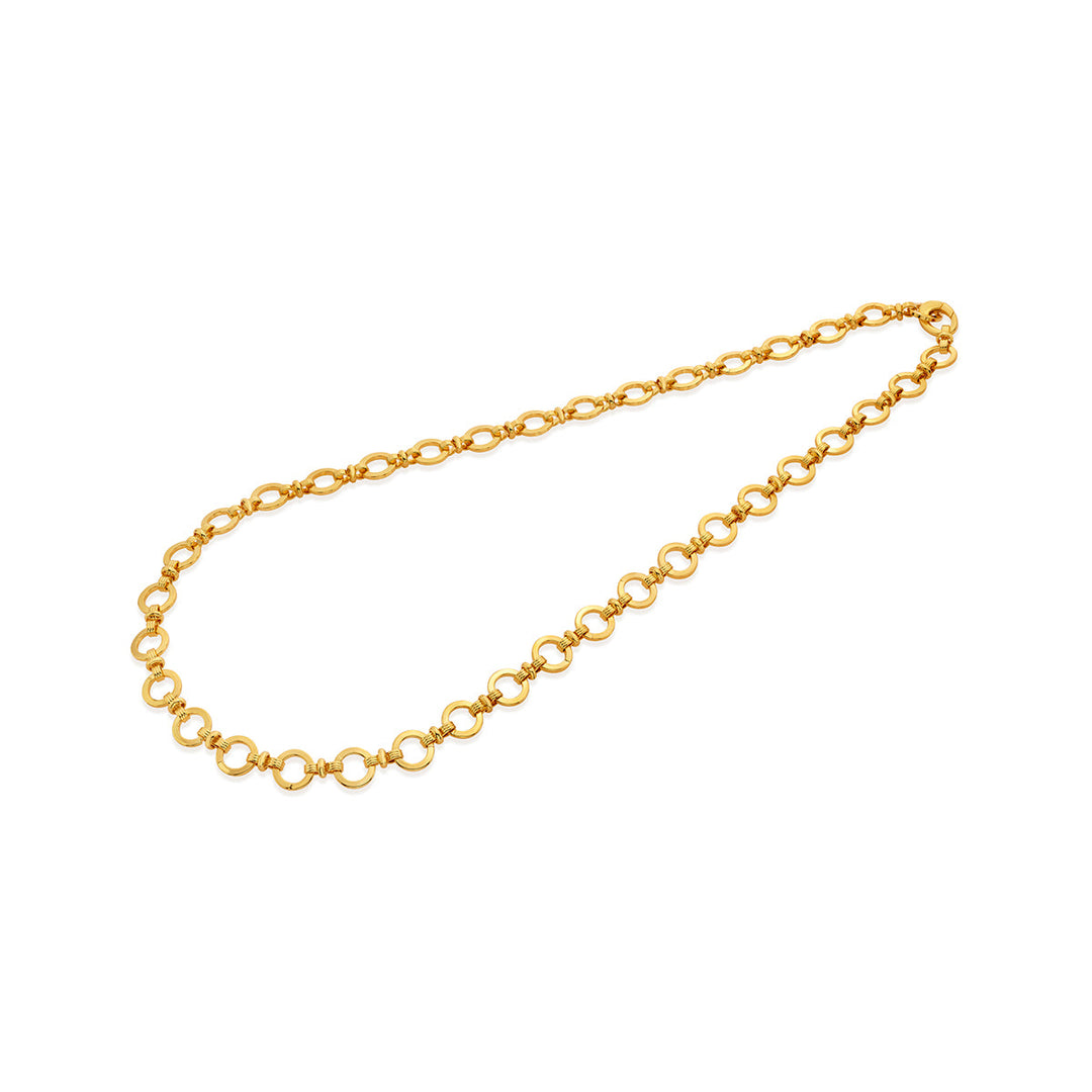 Elements Flat Link Necklace