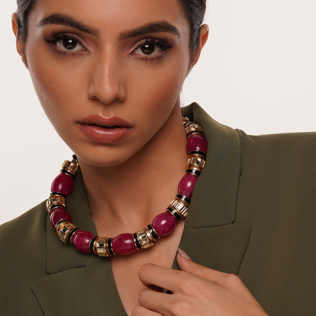 Begum Haute Pink Choker