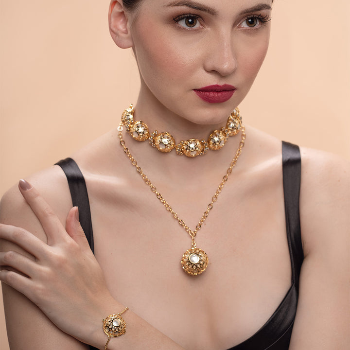 Amara Statement Pearl Necklace