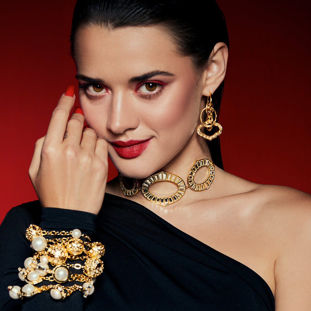 Amara Long Chain Necklace - Isharya | Modern Indian Jewelry
