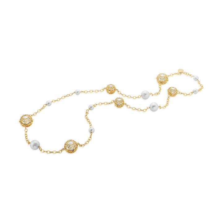 Amara Long Chain Necklace - Isharya | Modern Indian Jewelry