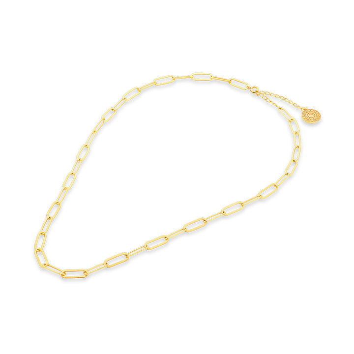 Long loop Gilt Chain Necklace