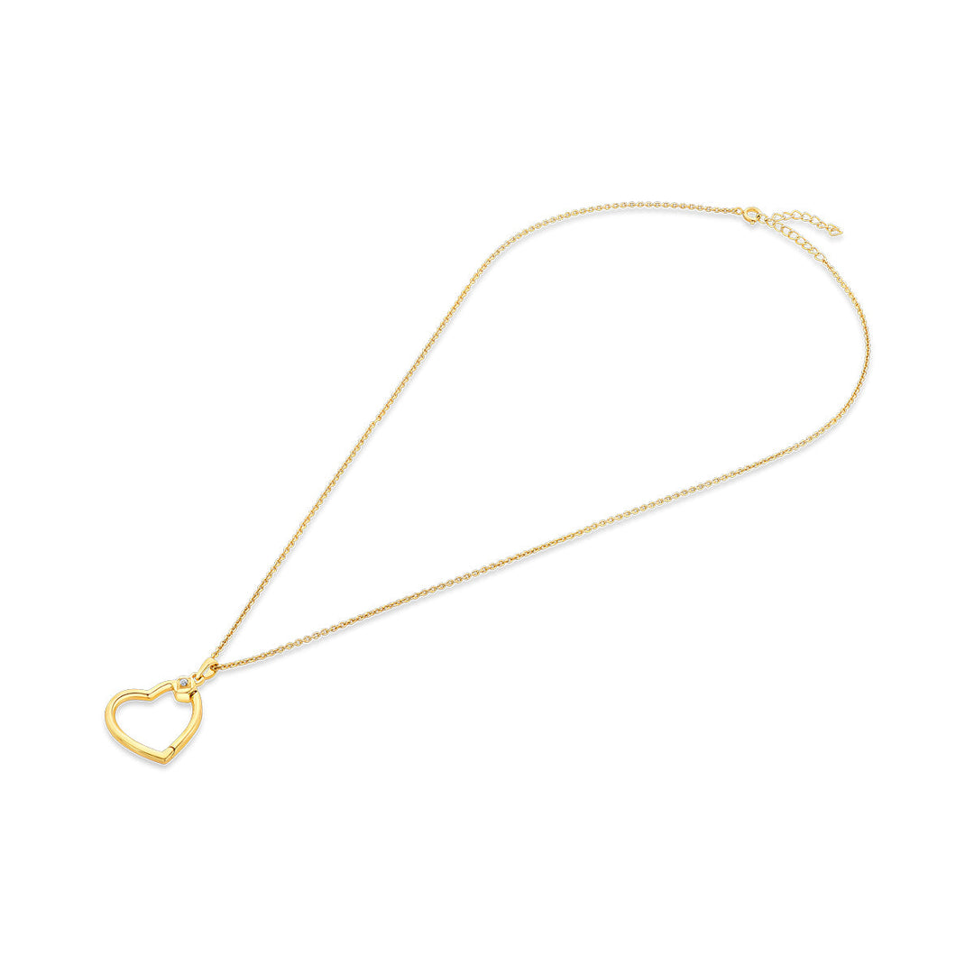 Heart Locket Chain - Isharya | Modern Indian Jewelry