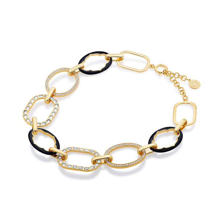 Sliving Mirror Choker - Isharya | Modern Indian Jewelry