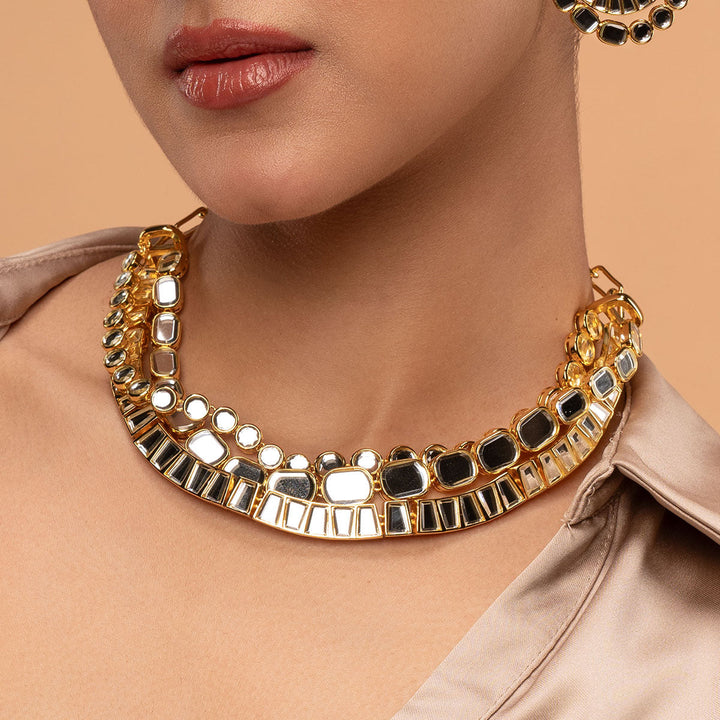 Glimmer Layered Necklace
