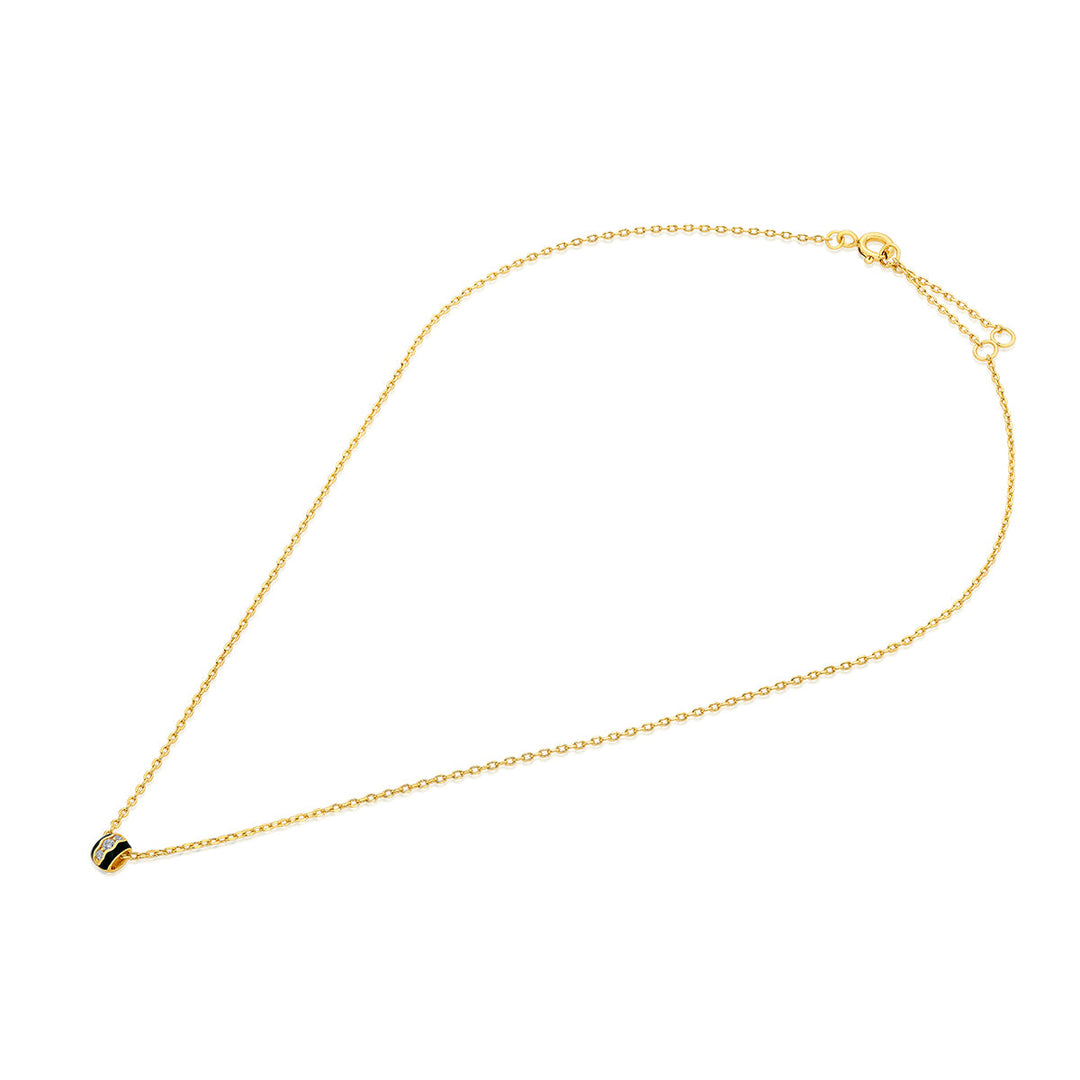 Ebony Locket Necklace - Isharya | Modern Indian Jewelry