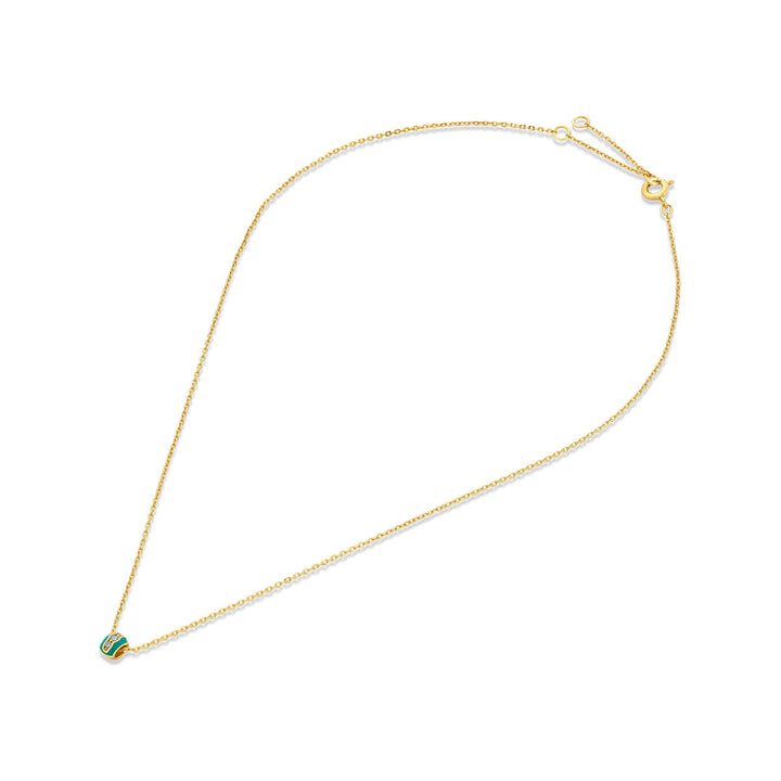 Barbie Blue Locket Necklace - Isharya | Modern Indian Jewelry