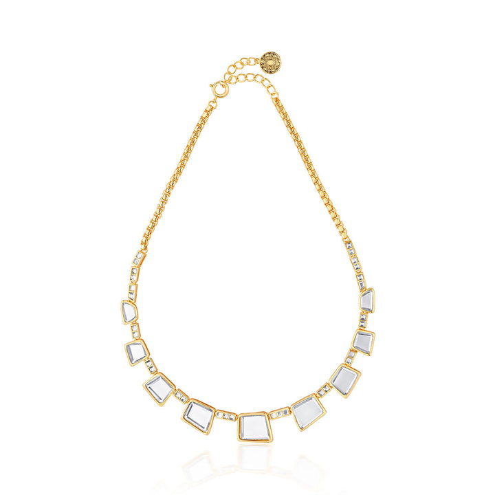 Fête Mirror Collar Necklace