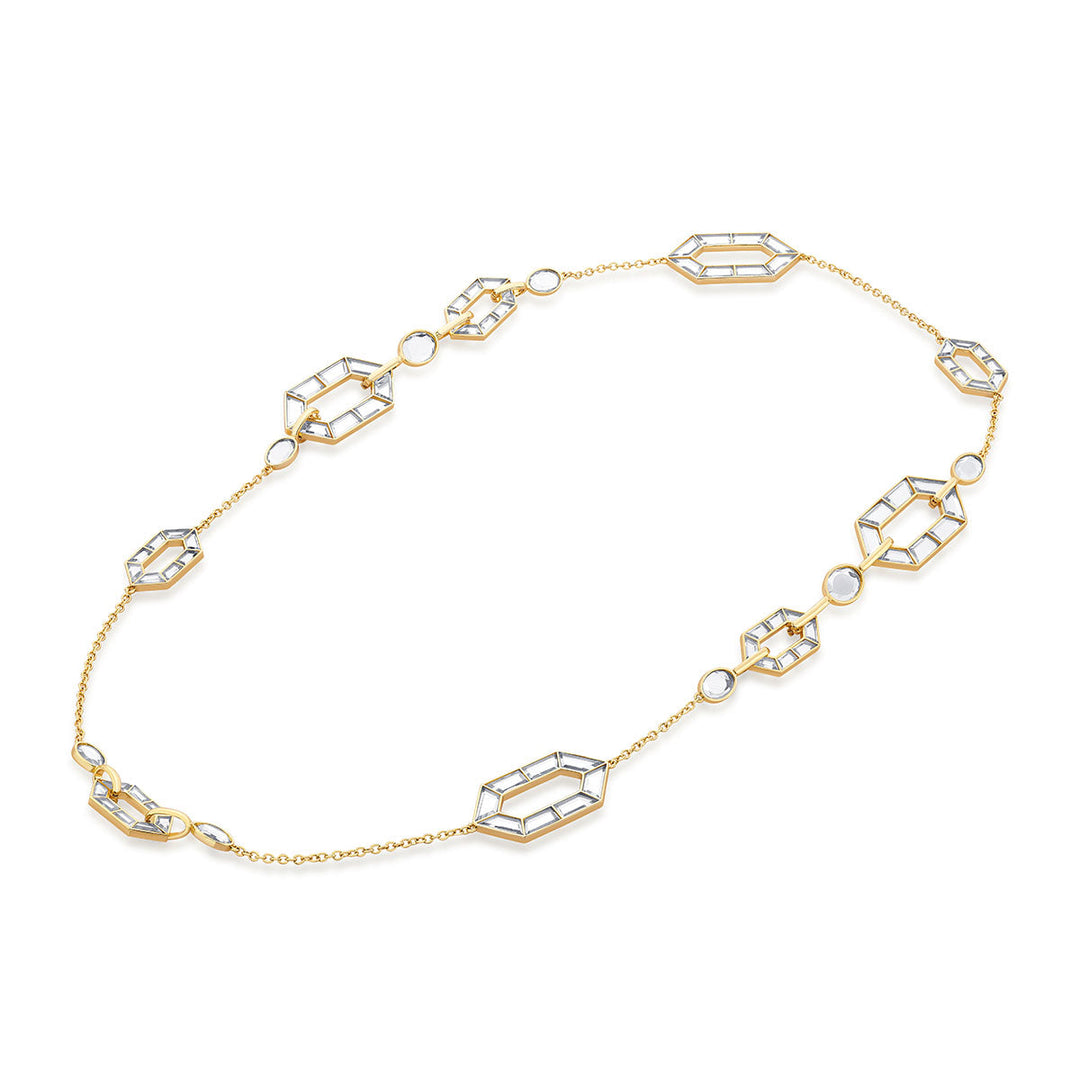 Glimmer Asymmetrical Necklace