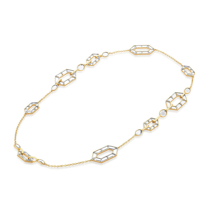 Glimmer Asymmetrical Necklace