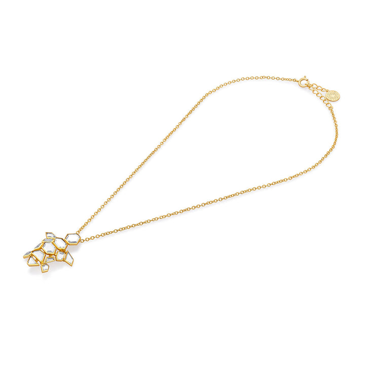 Flash Mirror Turtle Necklace