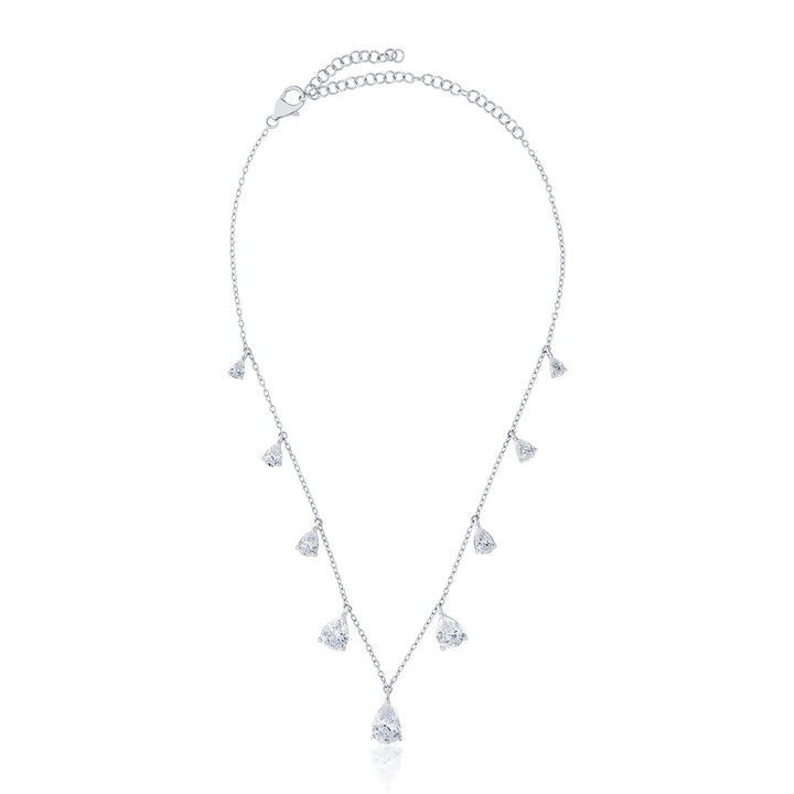 Louvre 925 Silver Floating Choker - Isharya | Modern Indian Jewelry