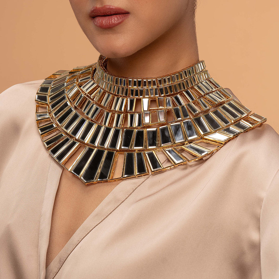 Fête Showstopper Mirror Collar