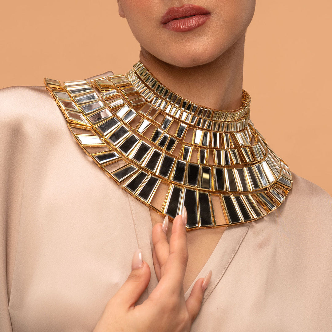Fête Showstopper Mirror Collar