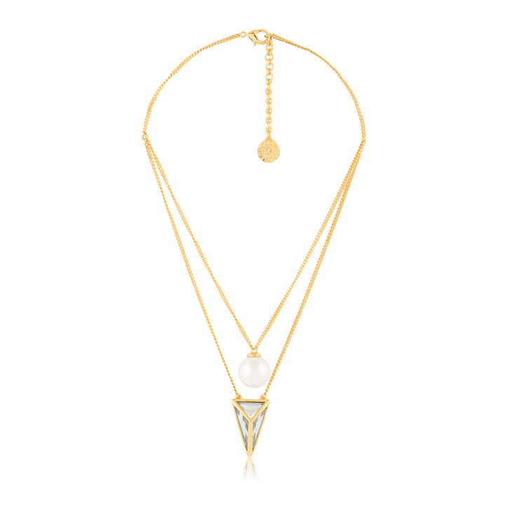 Essential Pearl Mirror Necklace
