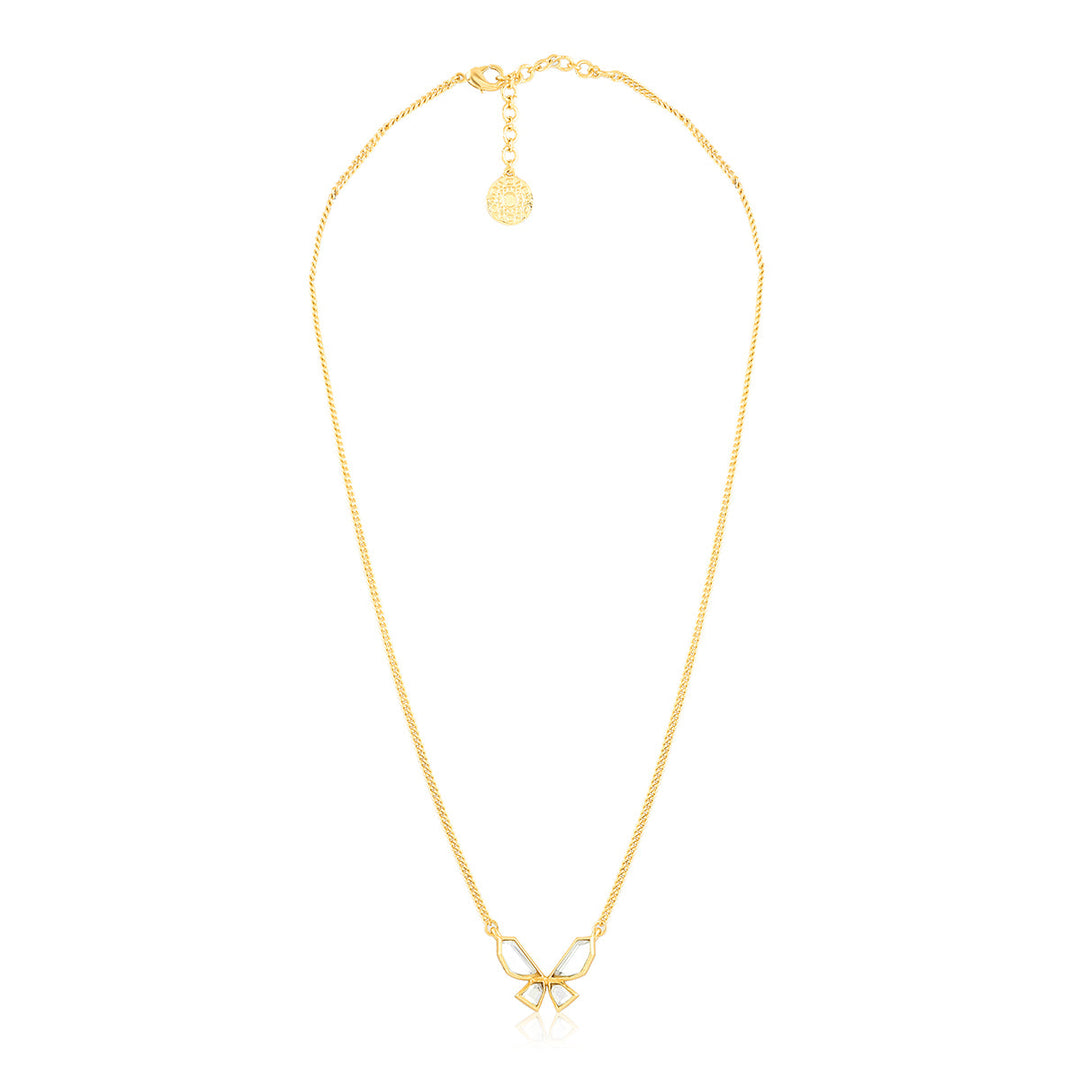 Essential Mirror Bow Necklace