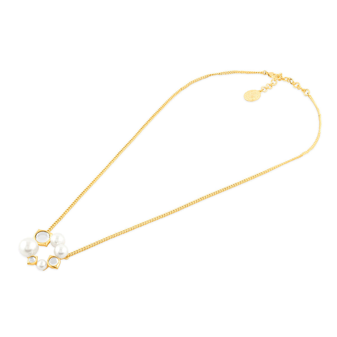 Perla Circle Necklace