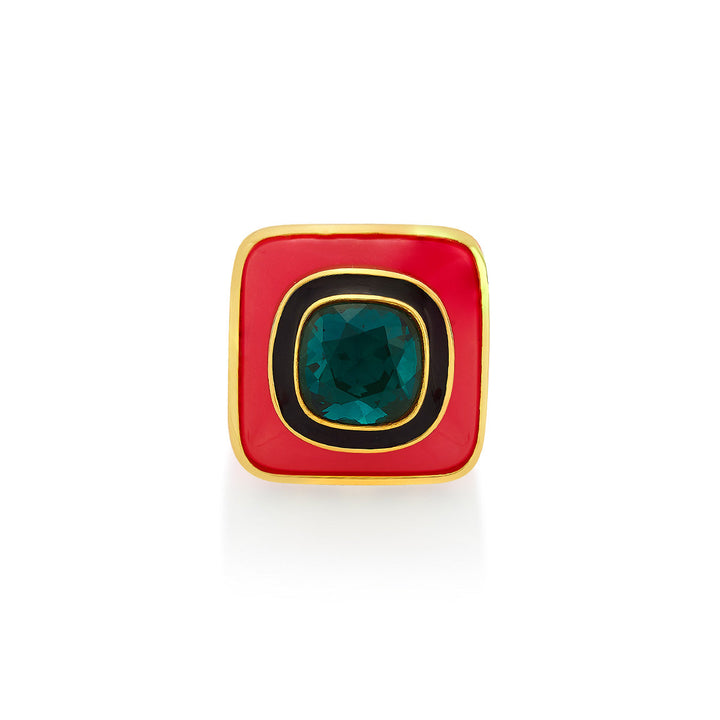 Amour Resin Ring - Isharya | Modern Indian Jewelry
