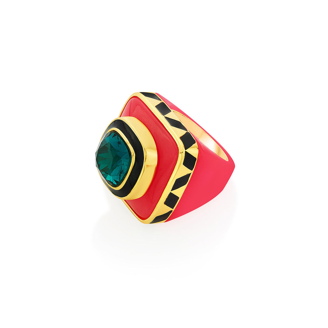 Amour Resin Ring - Isharya | Modern Indian Jewelry