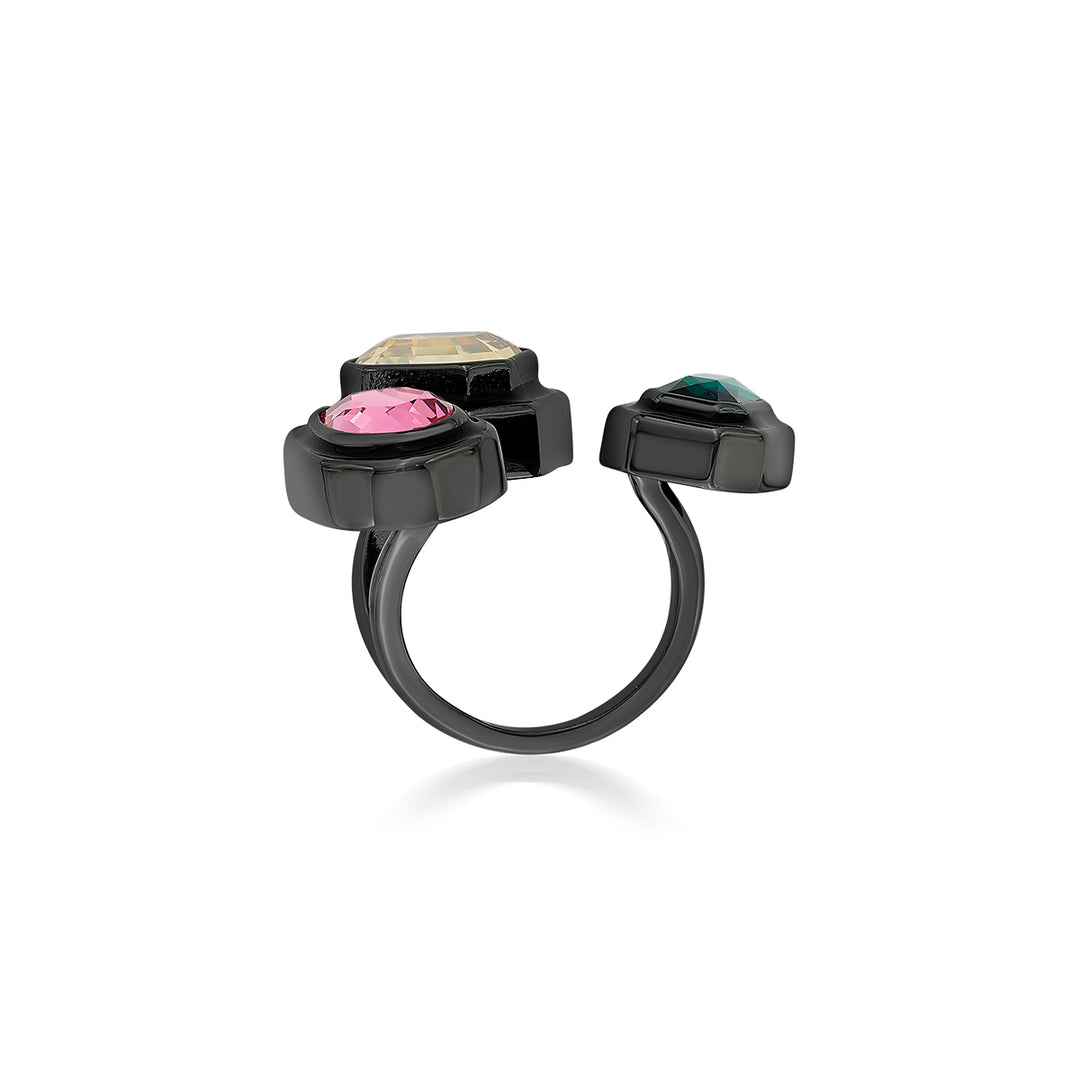 Banger Multi-Crystal Ring