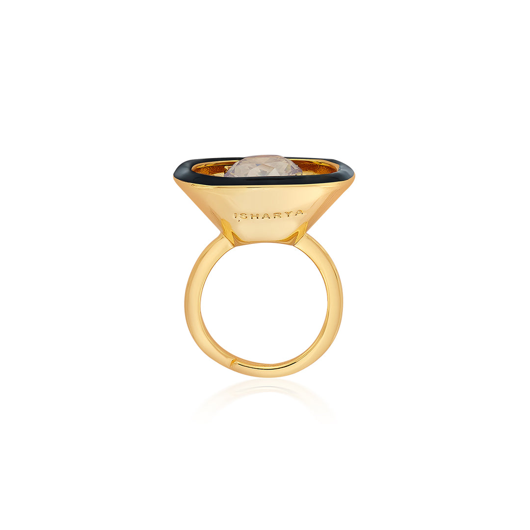 Bling Glory Wrap Crystal Ring